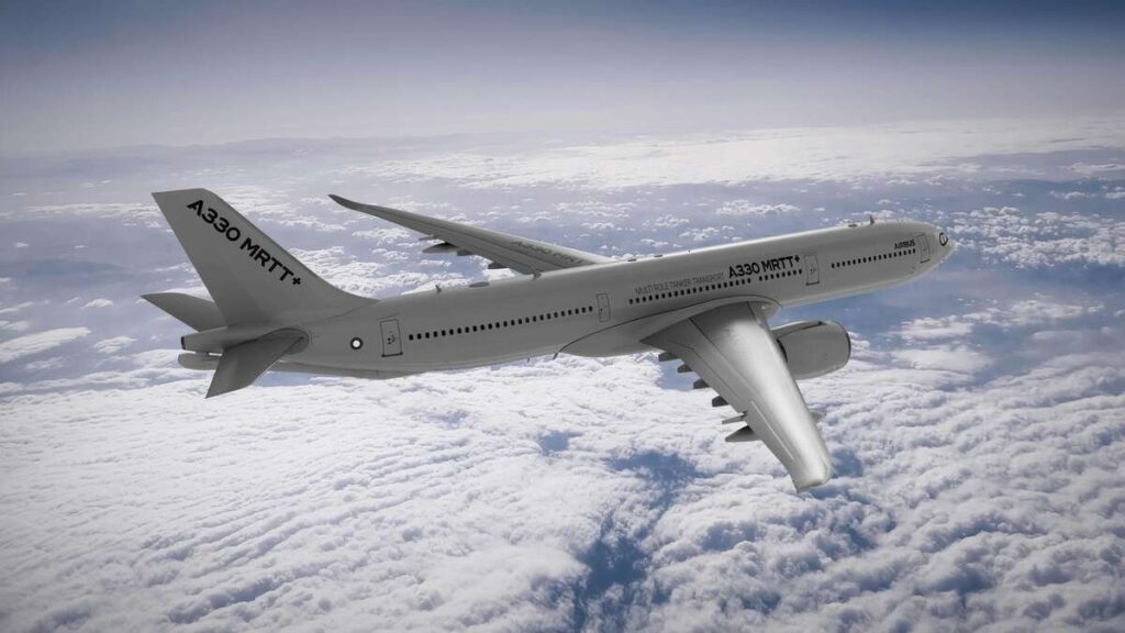 Artist view of the A330 MRTT+ | Image Credit: Airbus
