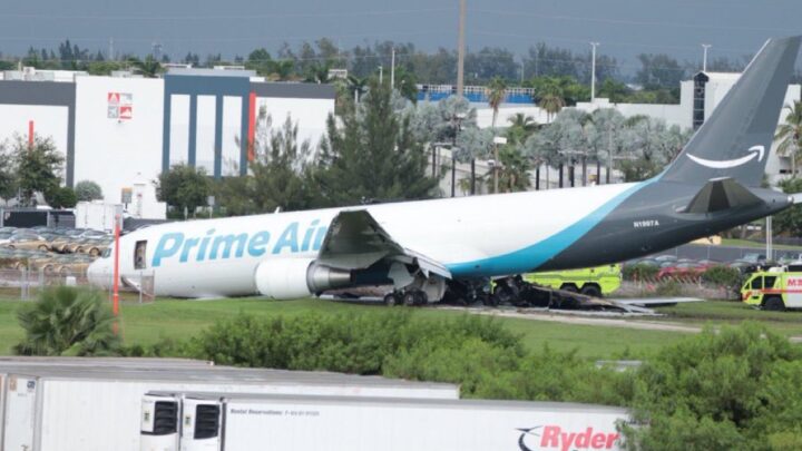 Amazon Prime Air Boeing 767 Overruns Runway at Miami International Airport, Killing Five