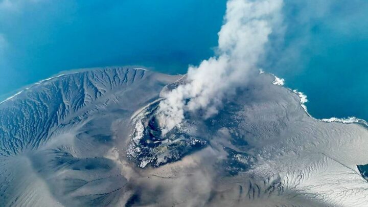 Volcanic eruption