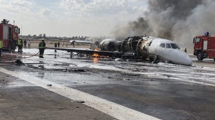 Black Boxes Recovered after Incident at Misrata Airport