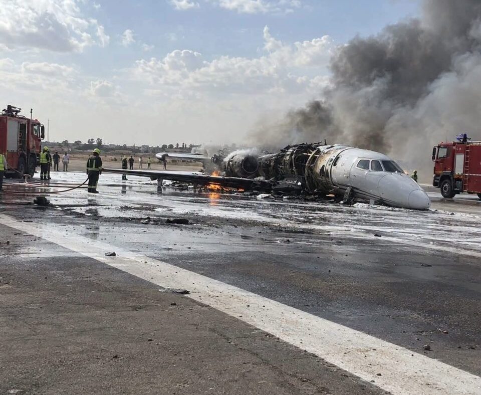 Black Boxes Recovered after Incident at Misrata Airport