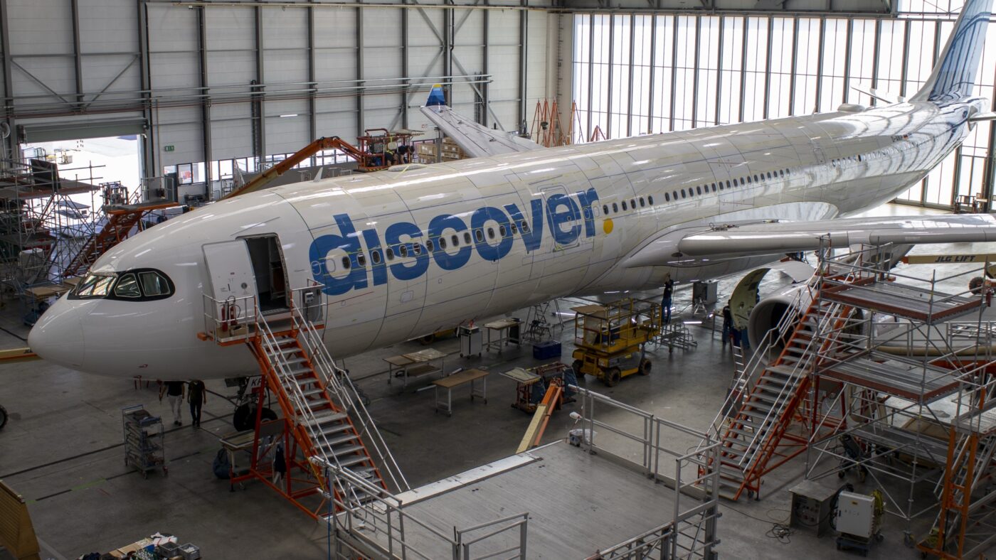 Discover Airlines Begins World’s First Airbus A330 AeroSHARK Installation
