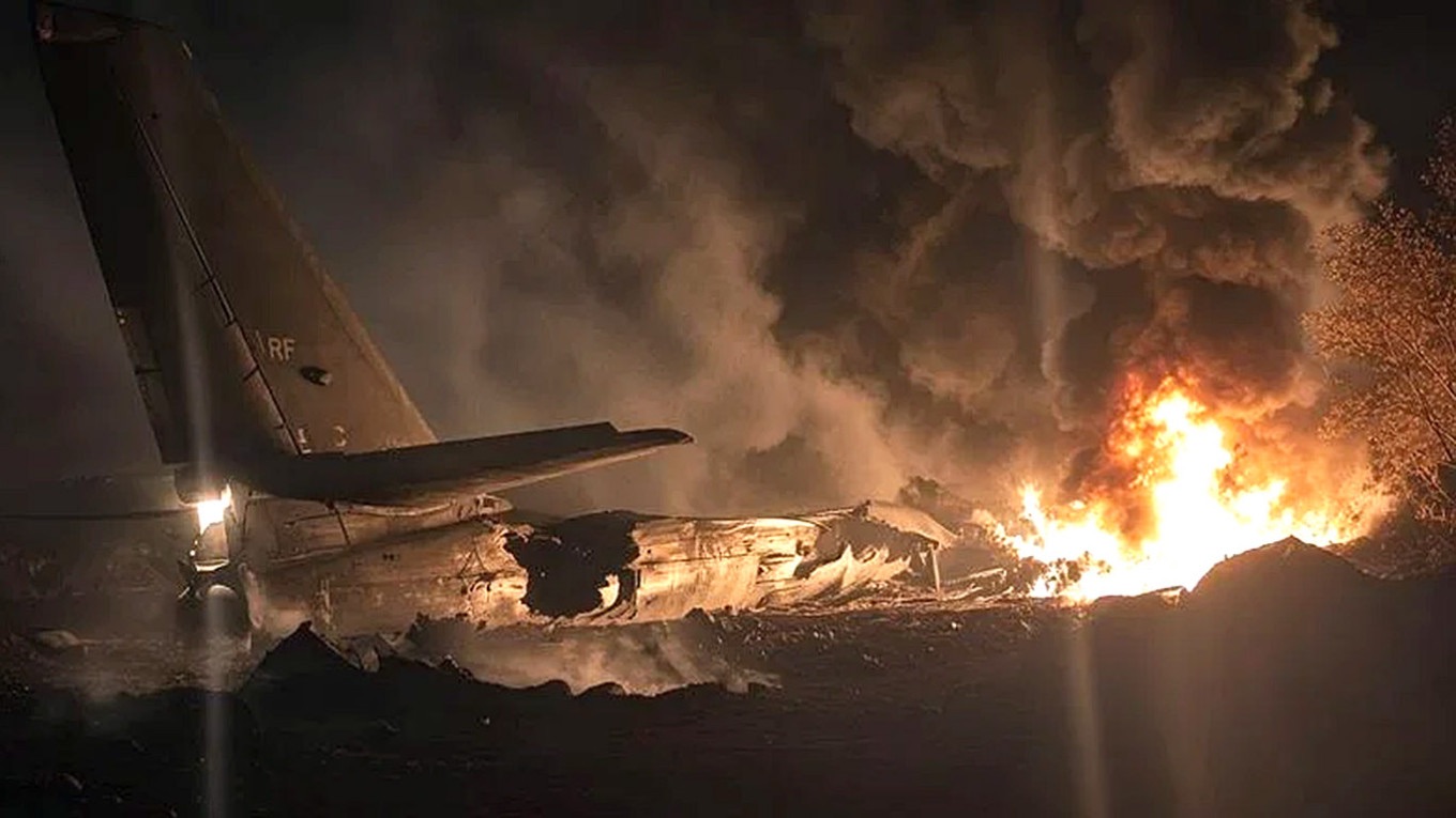 Russian Tu-95 Strategic Bomber Crashes In Amur Region, Killing Six